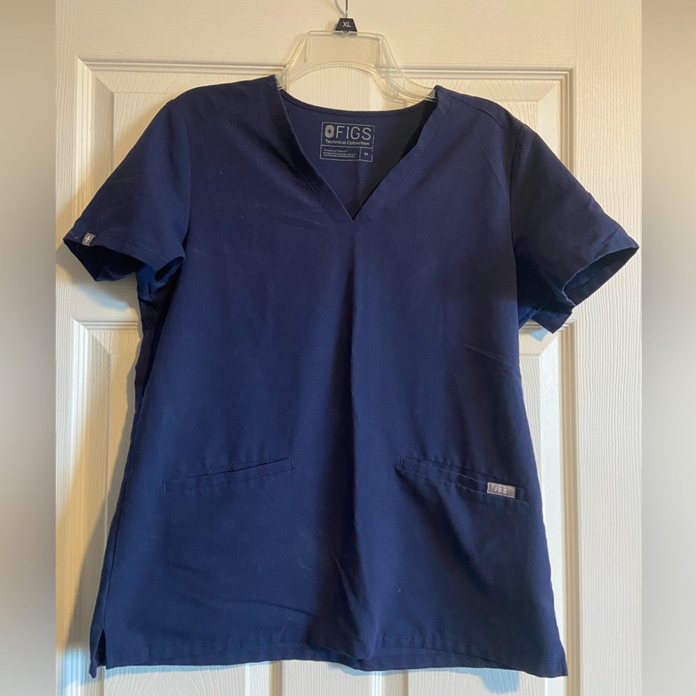 Figs Navy Scrub Set